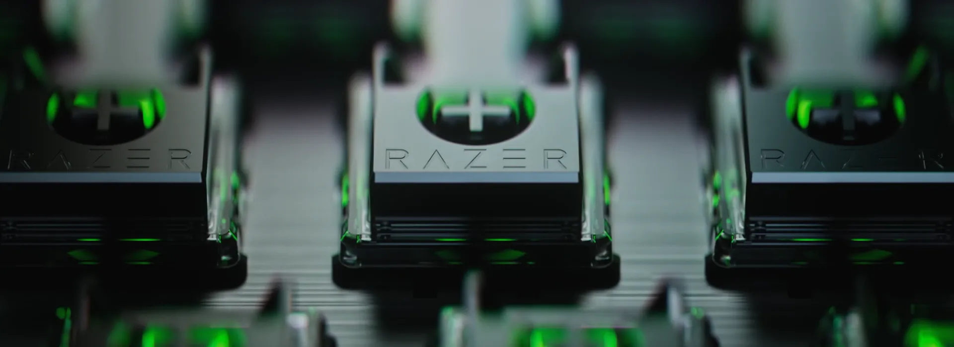 RAZER™ LOW-PROFILE ANALOG OPTICAL SWITCHES