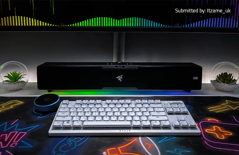 Beamforming Soundbar with Head-Tracking AI - Razer Leviathan V2