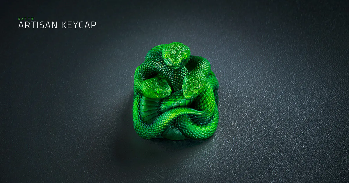 BBC HyperBeige アルチザンキーキャップ 手塗り樹脂製アルチザンキーキャップ - Razer Artisan Keycap | Razer 日本