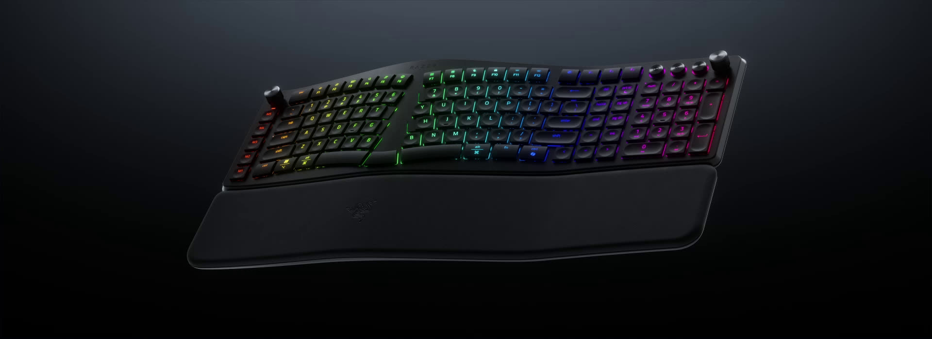 プレミアム エルゴノミック スプリット キーボード: Razer Pro Type