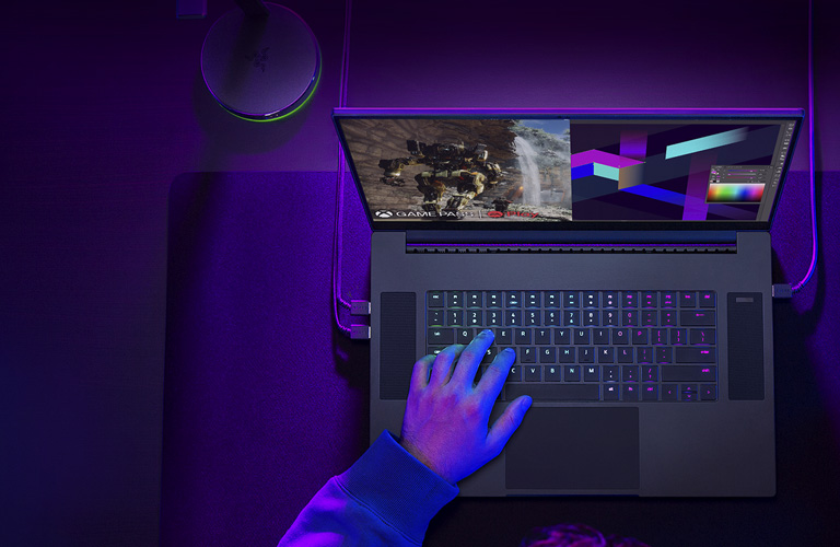 Dành cho game thủ sành điệu, hãy chiêm ngưỡng Razer Blade 17 - laptop gaming siêu mỏng, siêu nhẹ nhưng đầy sức mạnh. Thiết bị trang bị các cấu hình tối ưu, màn hình hiển thị tuyệt đẹp cùng thiết kế thiên về chất lượng và độ bền cao.