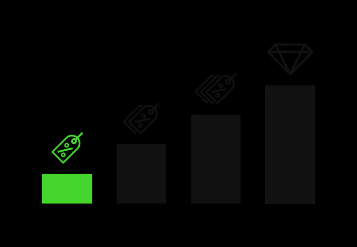 reward tiers 1