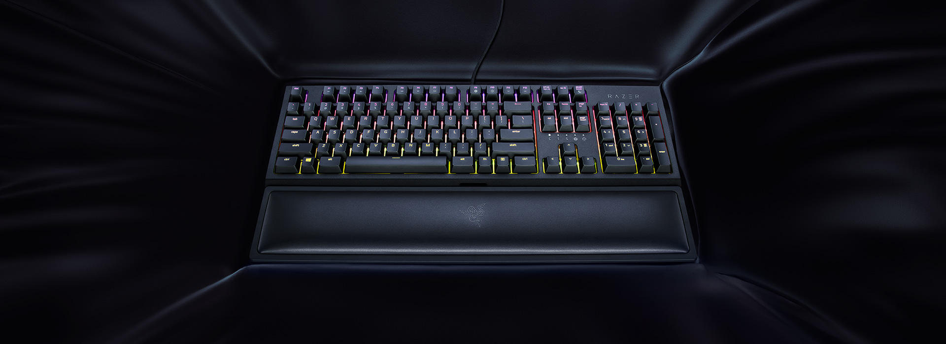 Poggiapolsi Ergonomico Per Tastiera, Diviso E Scorrevoli, Per Alleviare La Pressione Al Polso, Per Ufficio E Gaming, Nero