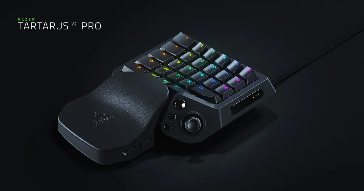 プログラム可能なエルゴノミックゲーミングキーパッド - Razer