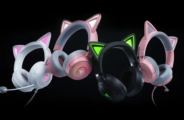 レイザーヘッドフォン Amazon.co.jp: Razer Kraken Quartz Pink ゲーミングヘッド