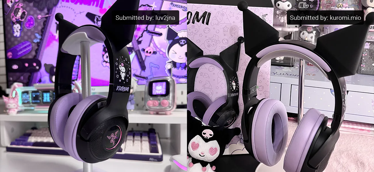 Razer | Kuromi コレクション - かわいいゲーミングギア | Razer