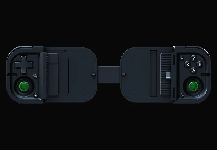 Razer Prio Product Image - Capacitive Thumbsticks Location Highlighted In Green