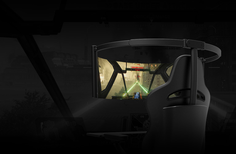 razer gaming chair screen