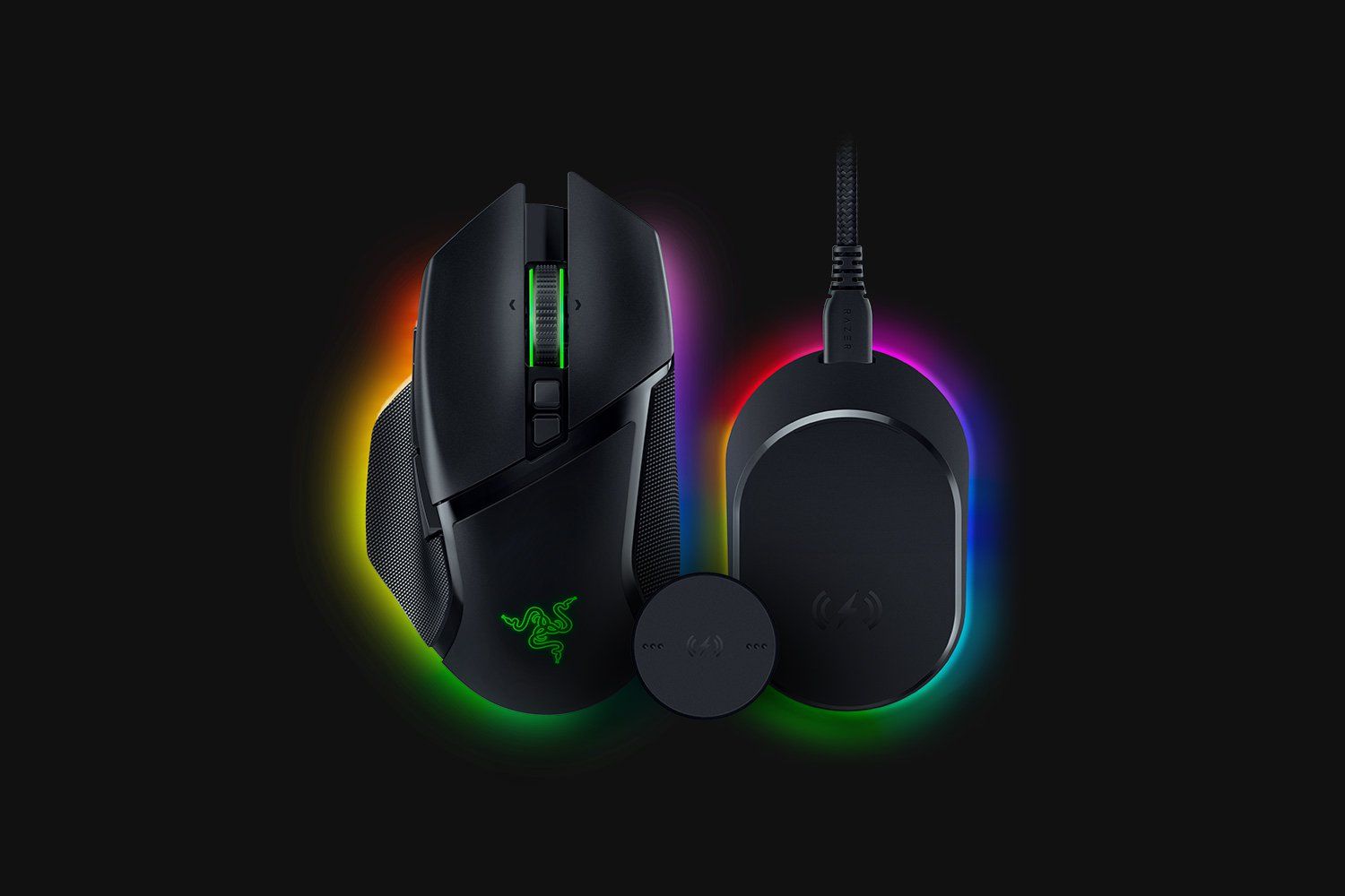 Razerレイザー Basilisk V3 Pro+Mouse Dock Pro RAZER BASILISK V3 PRO + Mouse Dock Pro Bundle | razer.com