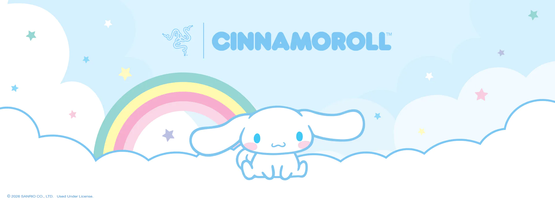 Razer | Cinnamoroll; © 2026 SANRIO CO., LTD. Used Under License.