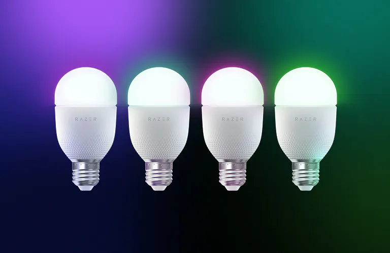 Bright RGB Light Bulb: 音声アシスタント対応 | Razer 日本