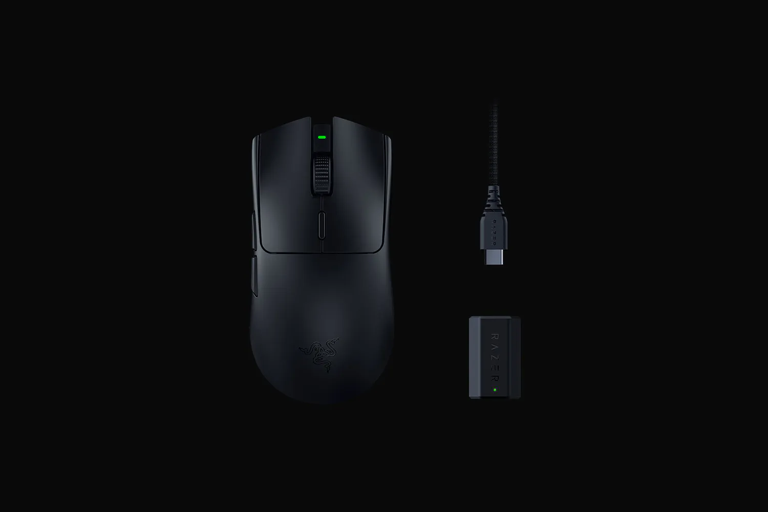 Razer Viper V3 Hyperspeed 4Kドングル付き RAZER Viper V3 HyperSpeed Rato sem fios para desportos