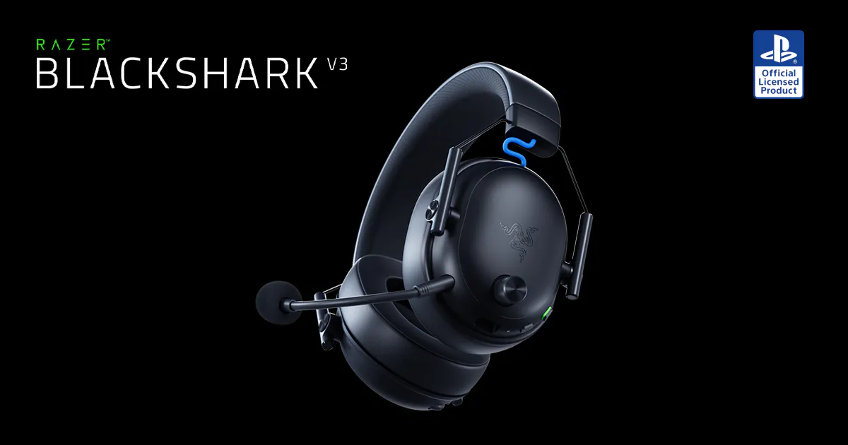 RAZER BLACKSHARK V3 ワイヤレスヘッドセット Razer BlackShark V3 X HyperSpeed Bluetooth / 2.4GHz