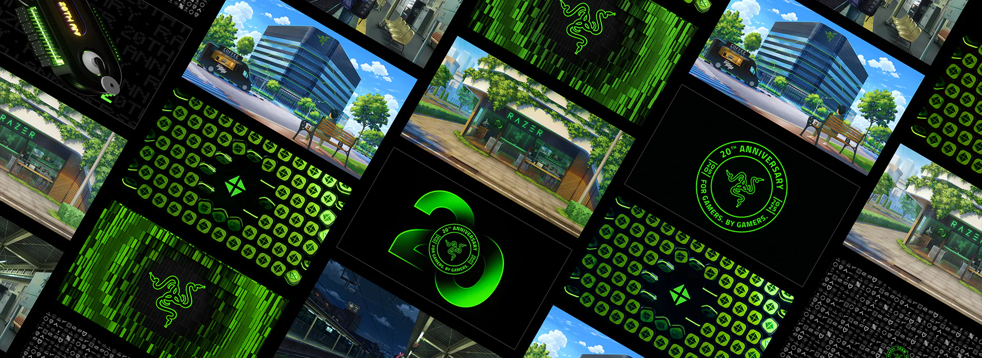 Razer Axon 20th Anniversary Wallpapers