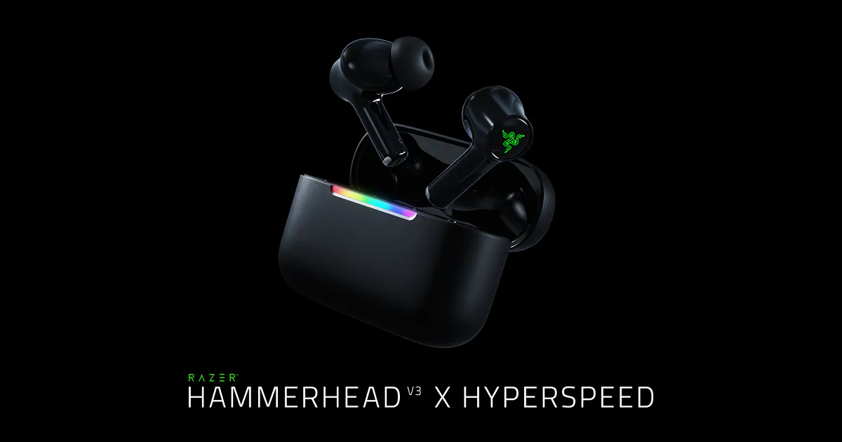 Razer Hammerhead V3 X HyperSpeed イヤフォン | Razer 日本