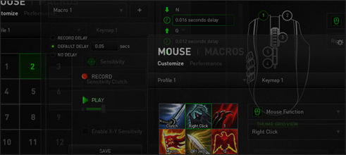 Razer Naga Gaming Mouse - Ergonomic MMO Gaming Mouse